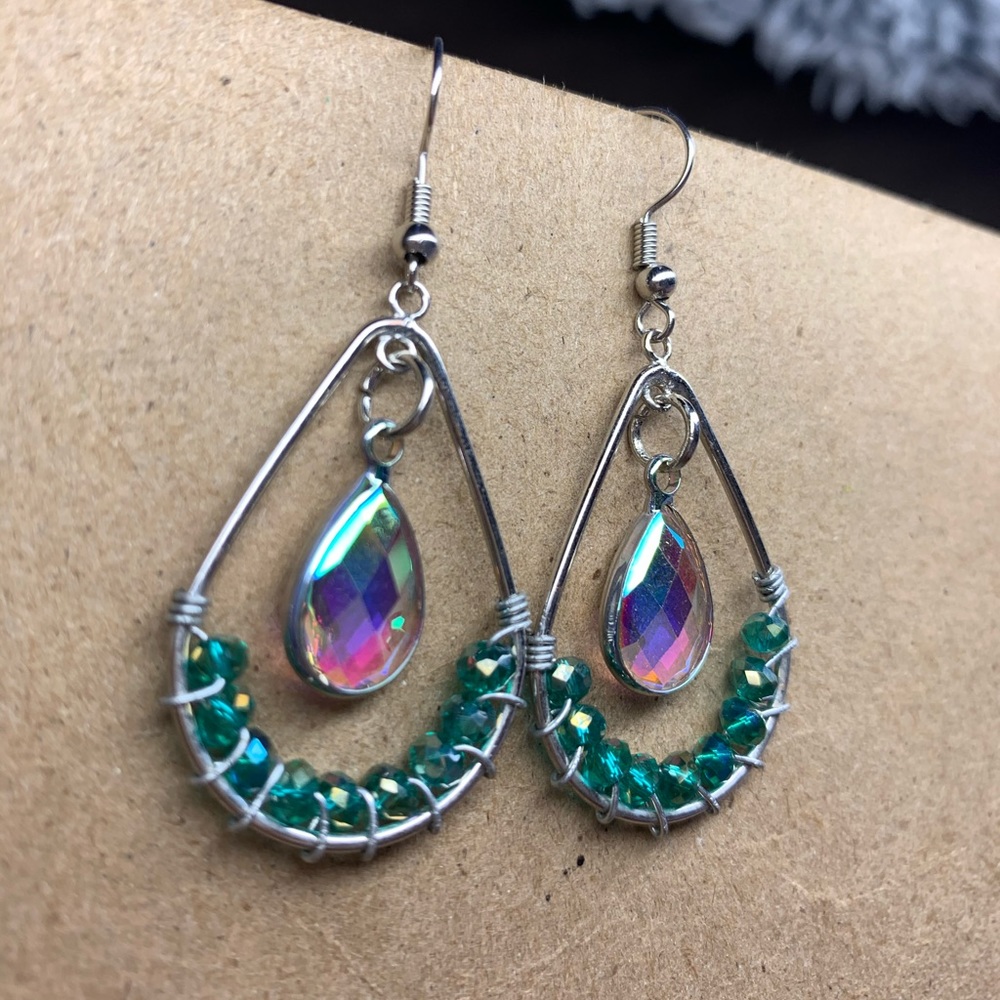 Crystal earrings ✨ - Picture 3 of 3
